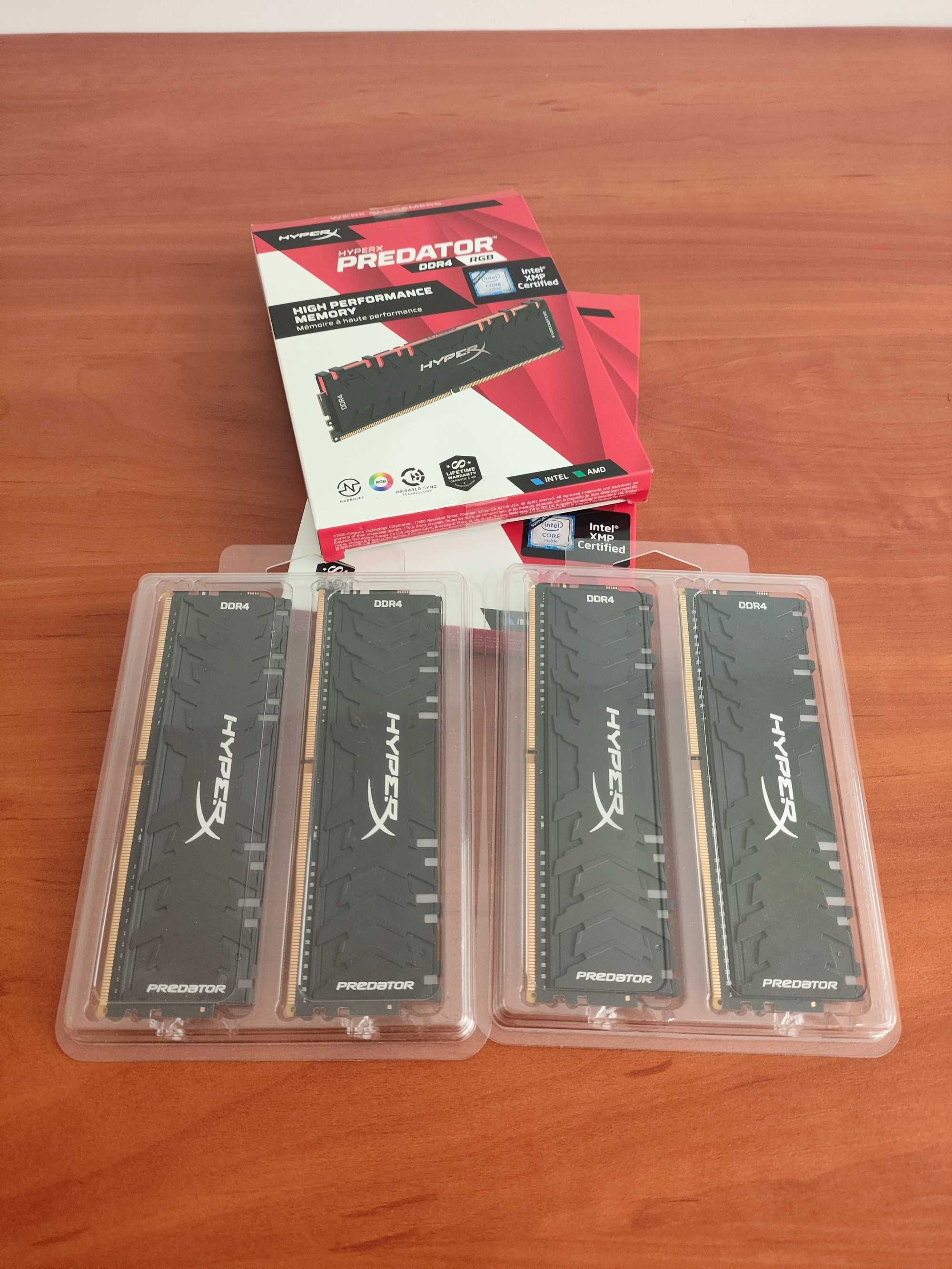 Pamięć RAM DDR4 8GB x4 -  32 GB 3200 mhz RGB