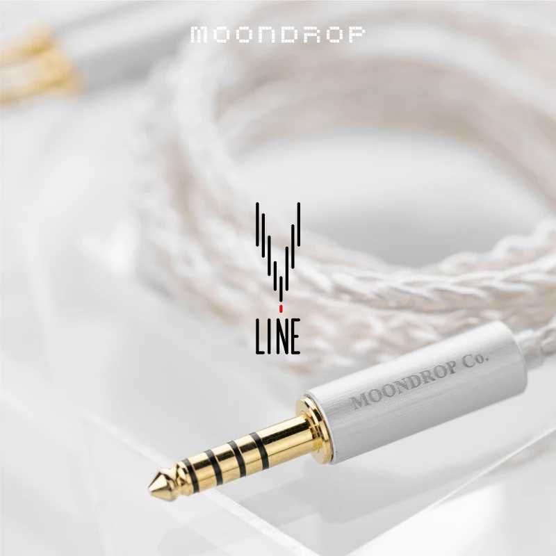 ⇒ Moondrop Line V - балансный кабель для полноразмерных наушников!