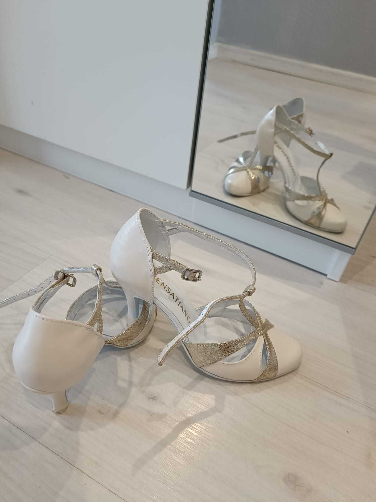 Buty ślubne, taneczne - Sensatiano Anette - rozmiar 37 - jak nowe!