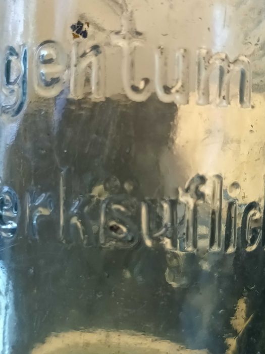 Stara Butelka.Herm.Geisler.Liegnitz-Legnica.