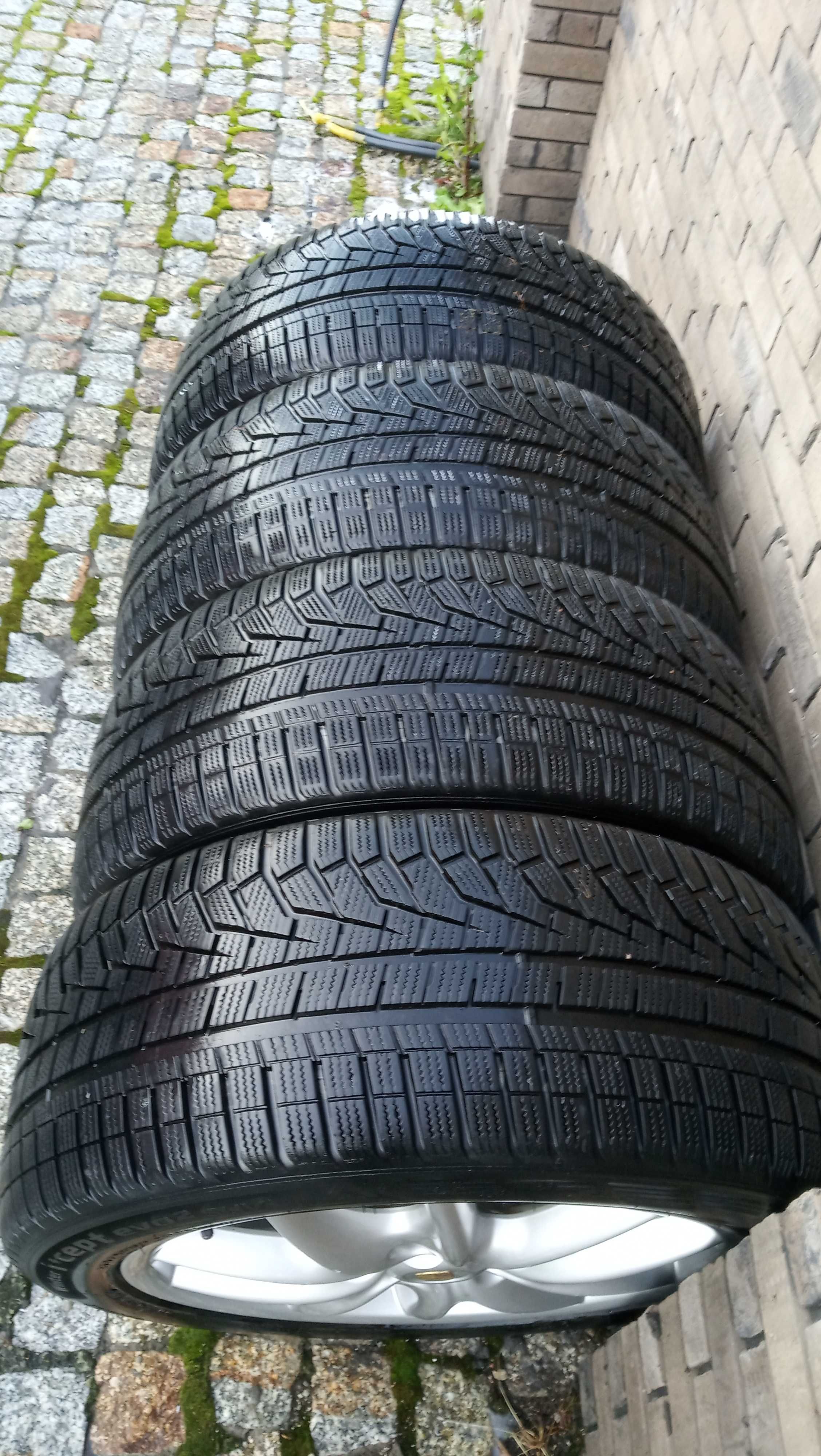 Opony zimowe hankook 275 45 R19 + Felgi Porsche