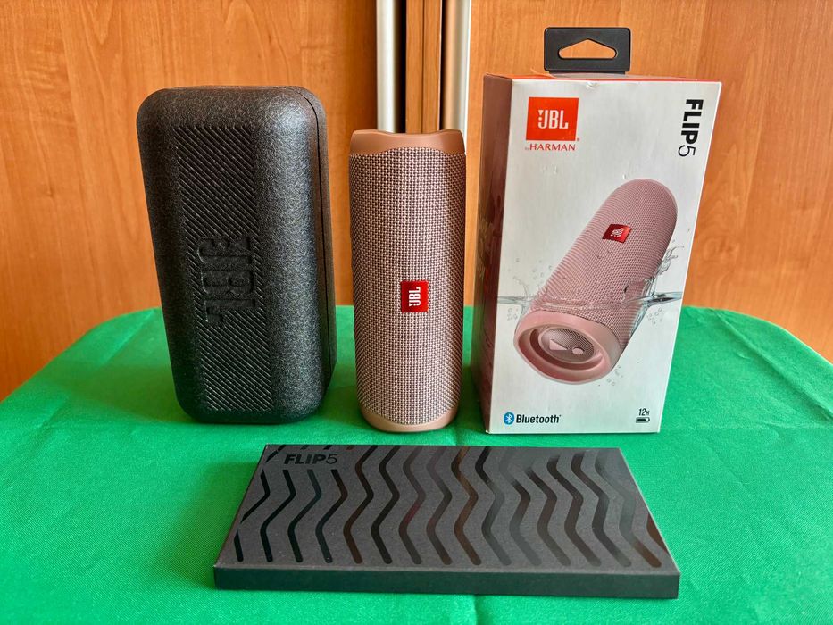 JBL Flip 5 Pink – Стан нової! З Оригінальним Боксом!