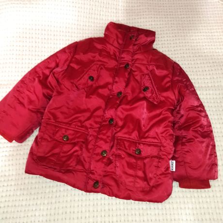 Демисезонная куртка на флисе на девочку 2-3 года