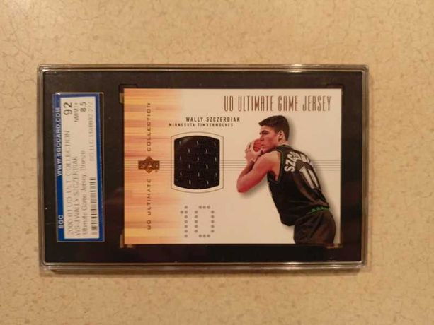 Wally Szczerbiak insert game Jersey