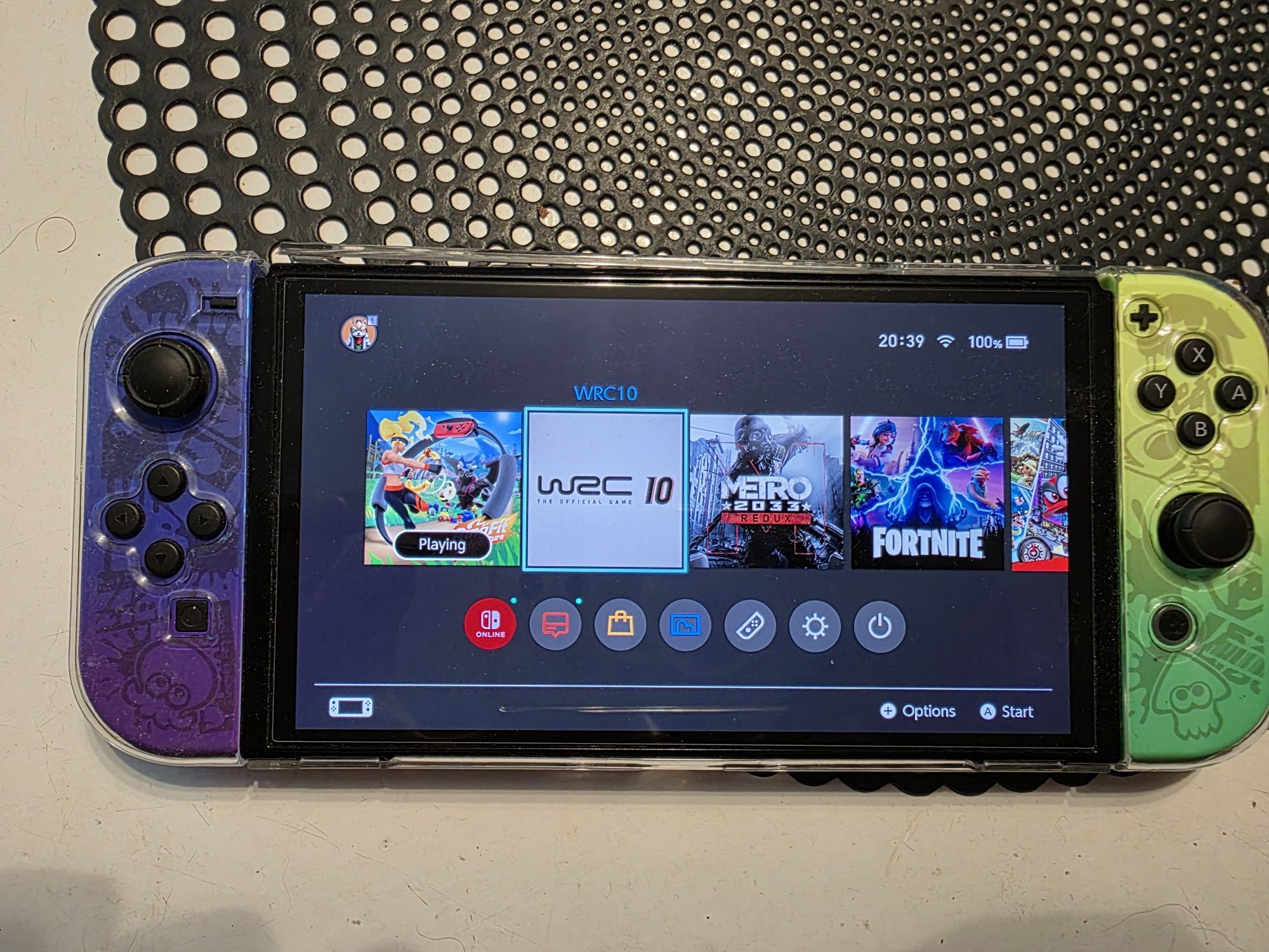 Nintendo Switch Oled Model Splatoon 3 Edycja + zestaw gier