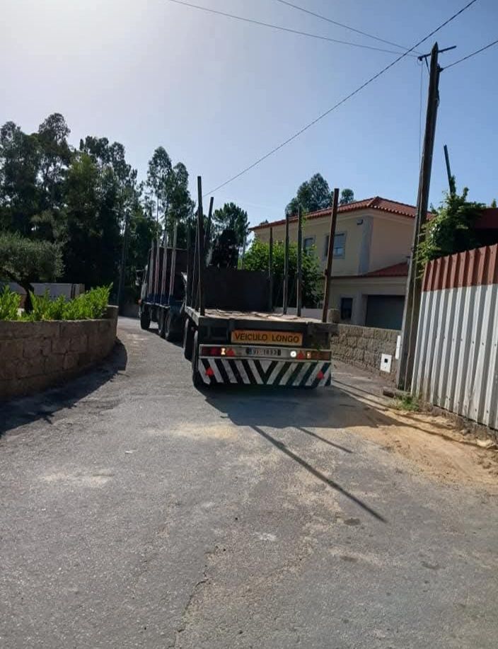 Reboque para camião