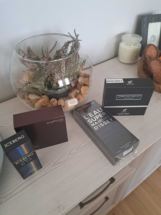 Perfumy męskie flakony