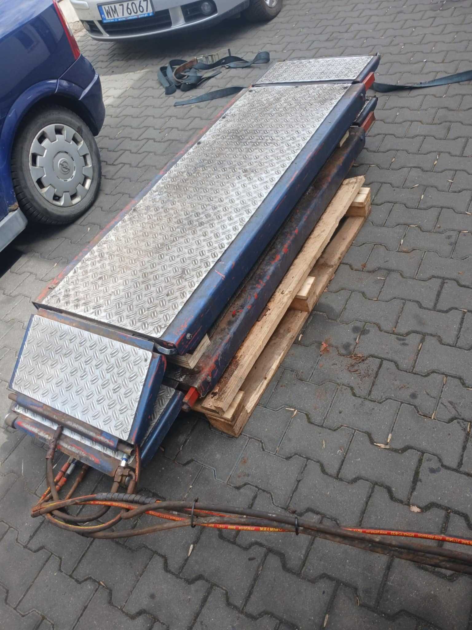 Podnośnik mobilny nożycowy wysokiego podnoszenia Nussbaum 3000kg
