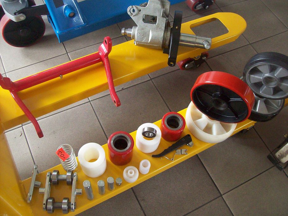 Nowy wózek paletowy ręczny paleciak wózek masztowy elektryczny Rak