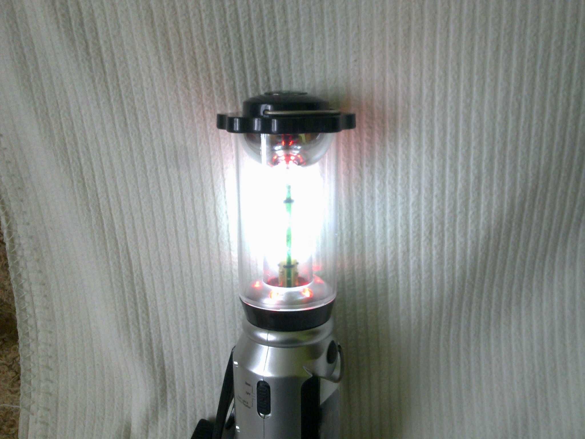 Multi function Radio Lampa LED Dynamo na korbę Camping