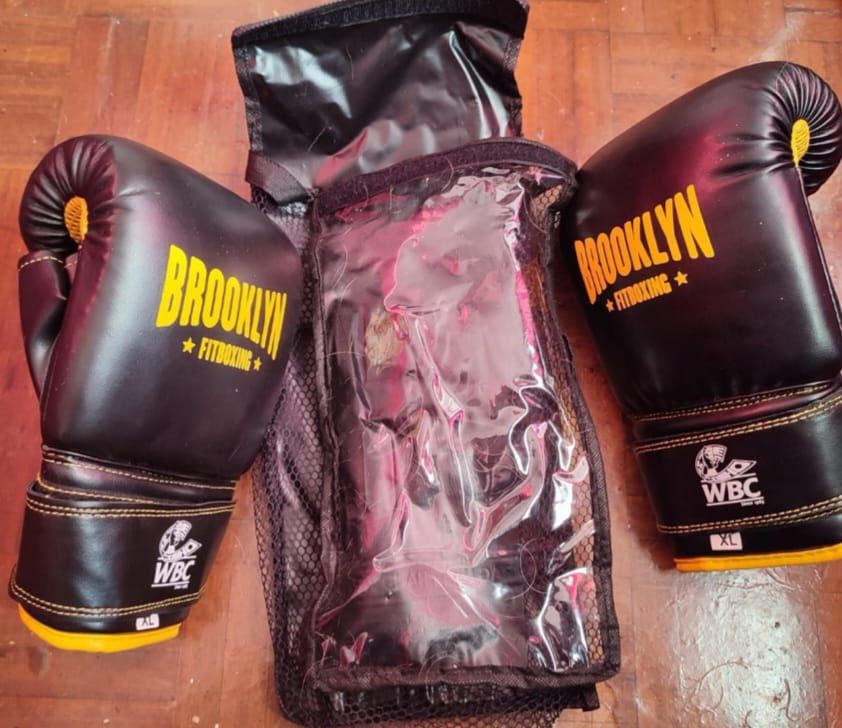 Luvas de treino box preto