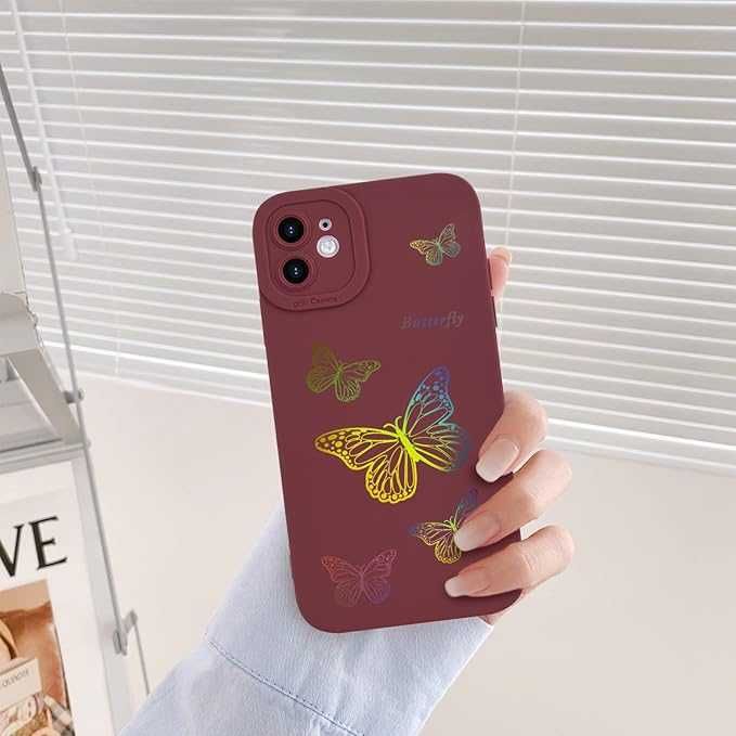 Plecki Newseego do Apple iPhone 12 bordowy