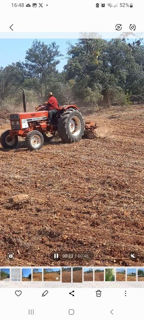 Faço jardins e limpezas de terrenos serviços d minigiratoria e tractor