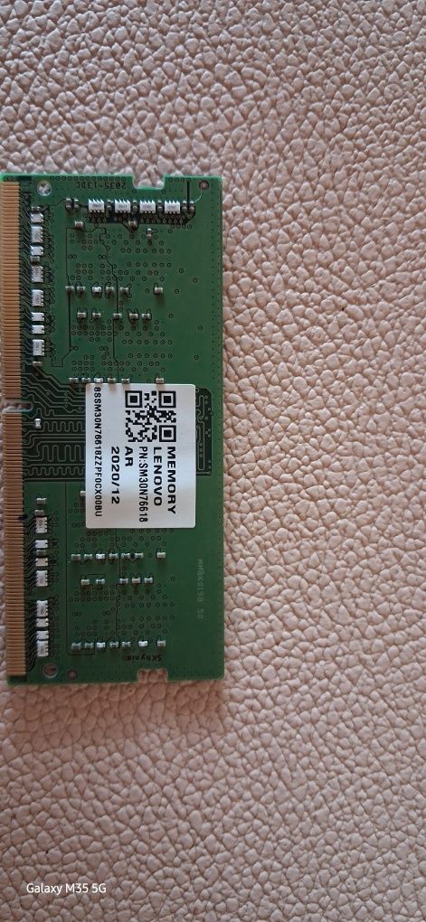 Pamiec ram ddr4 4gb 3200 do laptopa