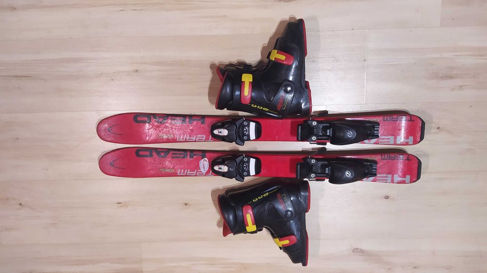 Narty dziecięce Head 86 cm z butami Alpina 19,5 cm (EU 31)