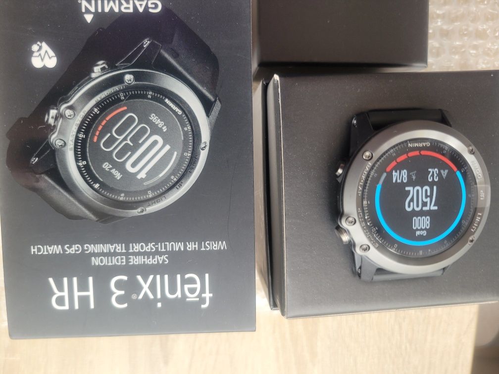 Zegarek Garmin Fenix 3HR Sapphireedition
