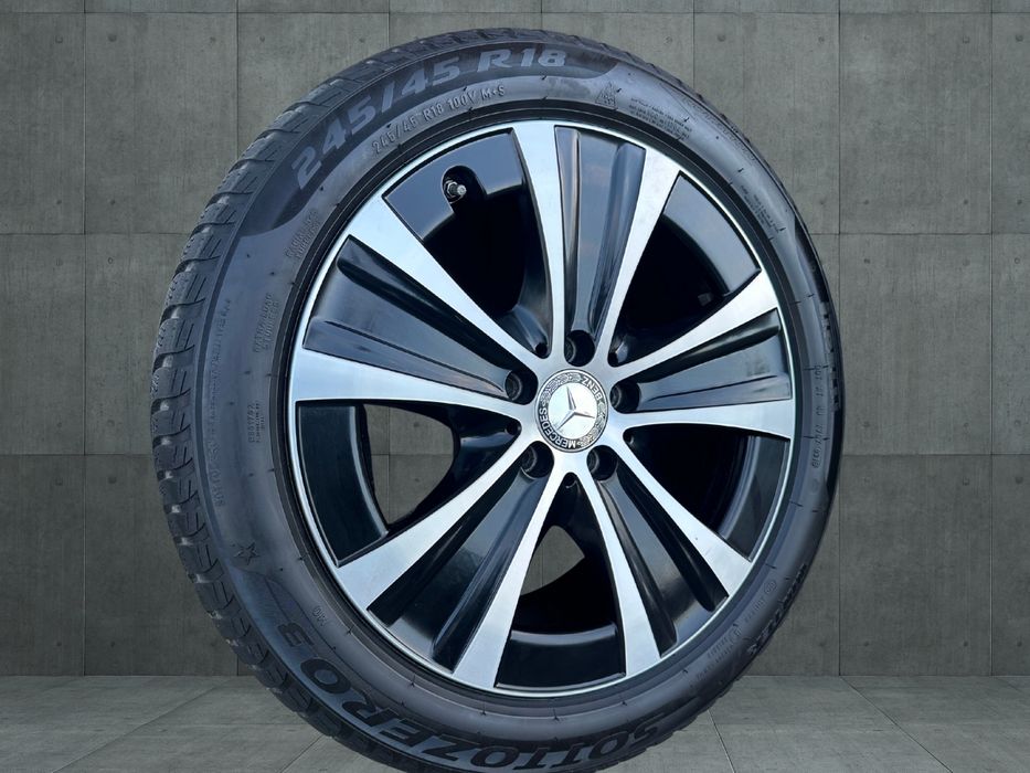 Koła felgi 5x112 Mercedes W213 S213 opony zimowe 245/45R18 275/40R18