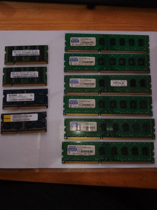 pamięć RAM DDR3 laptop + pc 24gb ram