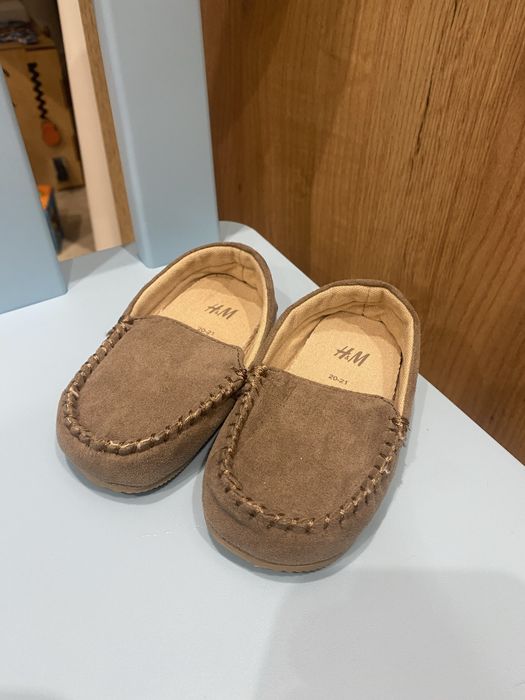 Лофери коричневі 20-21 р H&M