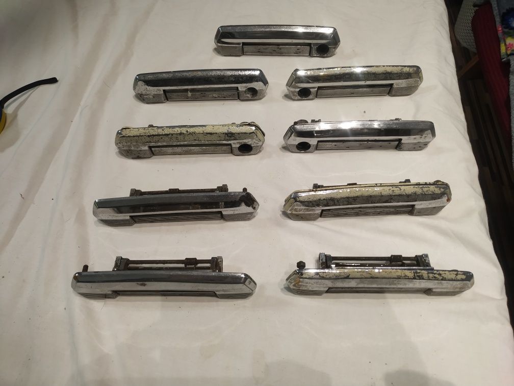 Klamki drzwi Fiat 125p 9 sztuk
