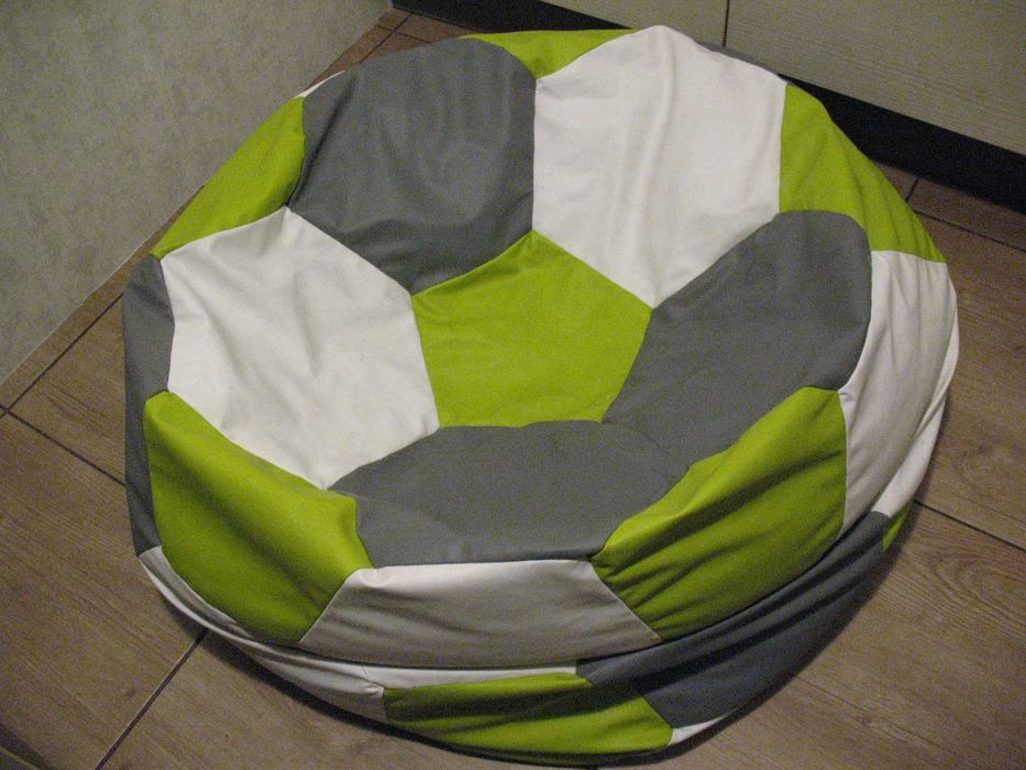 Pufa siedzisko poduszka worek piłka nożna