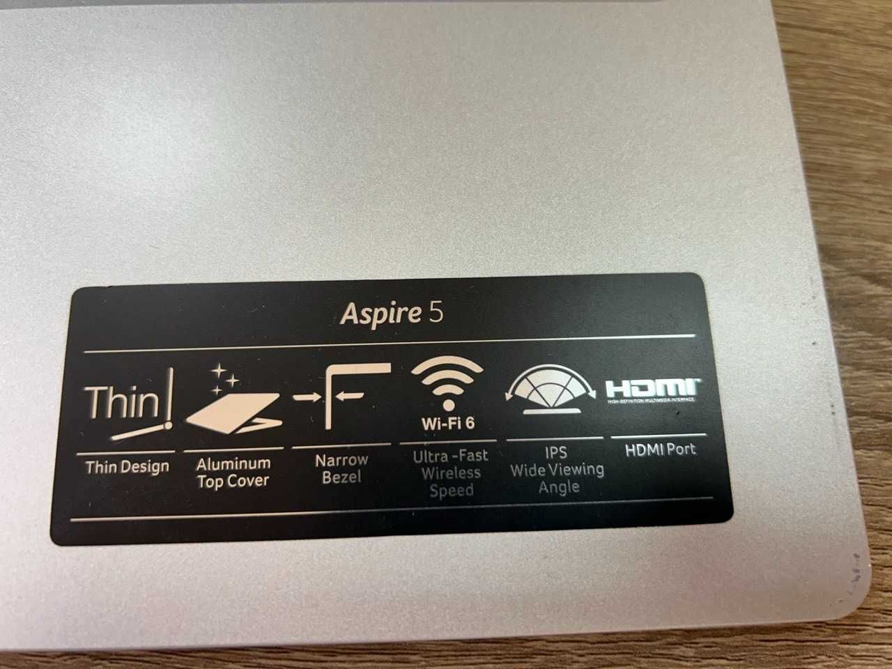 Ноутбук Acer Aspire 5 A515 / AMD Ryzen 5 5500U / RAM 8 ГБ / SSD 512 ГБ