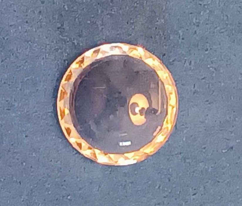 Movimento OMEGA Ladymatic a funcionar (Movimento, coroa, vidro safira)