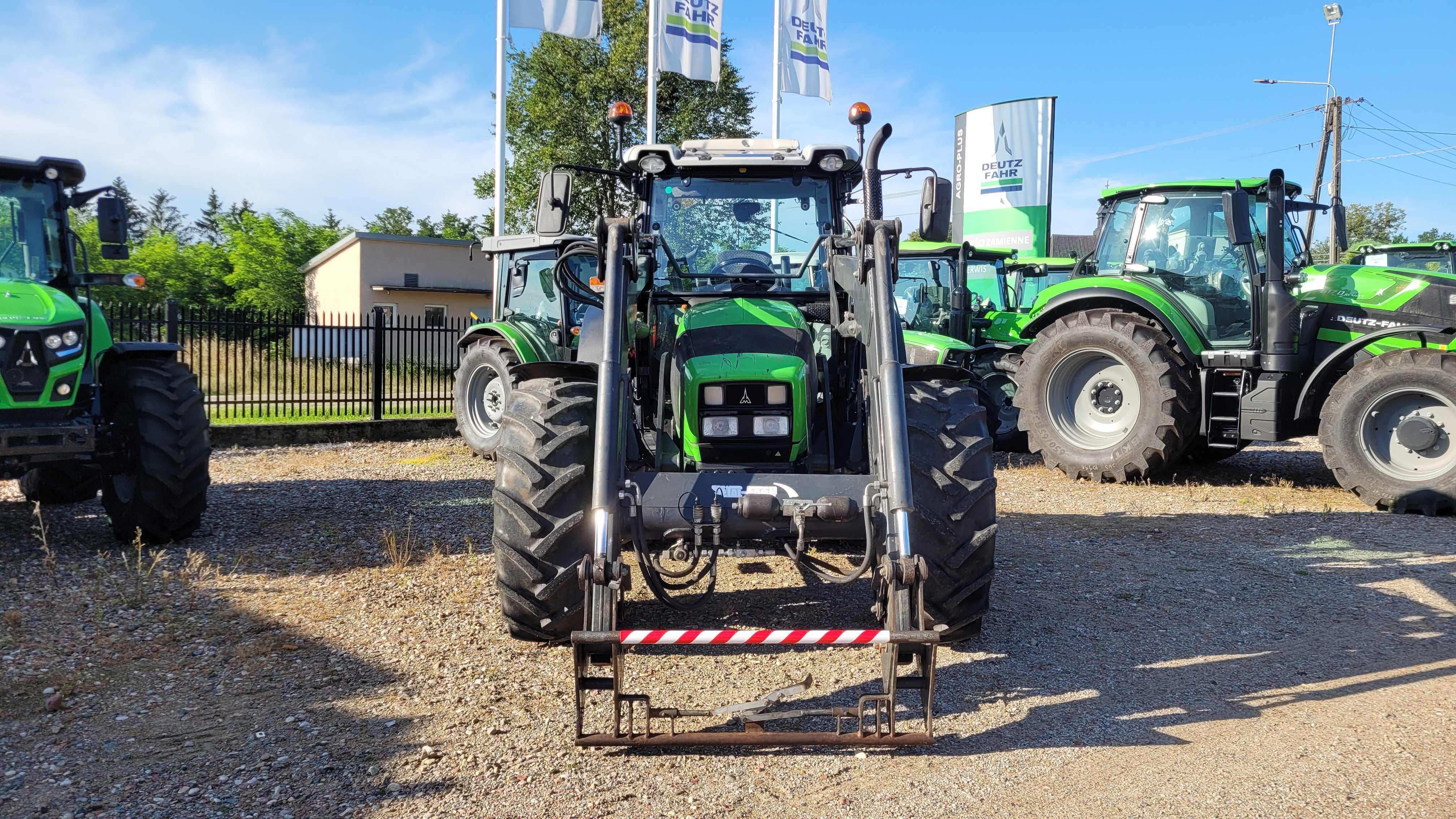 Ciągnik rolniczy Deutz-Fahr Agrofarm 410 z ładowaczem, 1 właściciel!