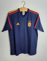 Hiszpania 2004 Koszulka Piłkarska Trzecia Third Granatowa Adidas M