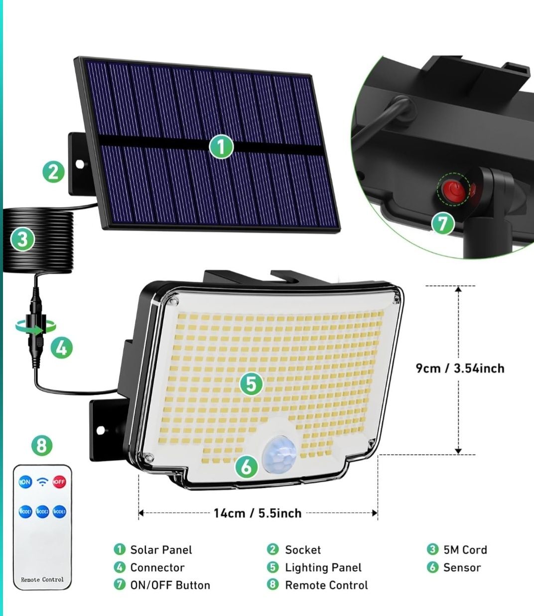 NIPIFY halogen  solarny