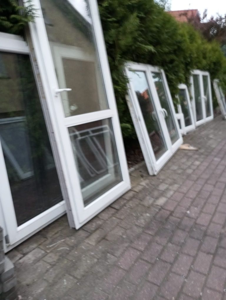 Okna pcv białe różne wymiary