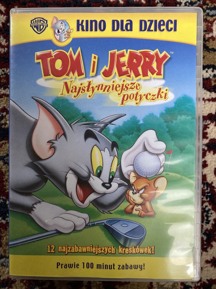 Tom i Jerry Najsłynniejsze potyczki bajka na DVD