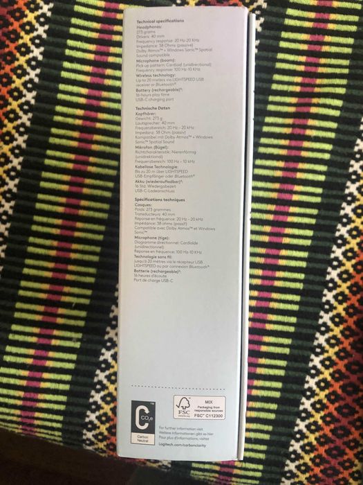 Headphones Logitech G735