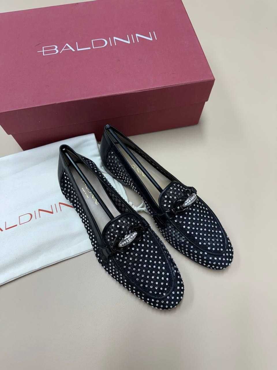 Летние  мокасины лоферы 38,39,39.5,40 Baldinini Оригинал