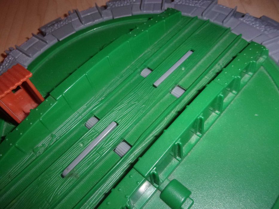 trackmaster OBROTNICA tory kolejka pociąg tomek zajezdnia