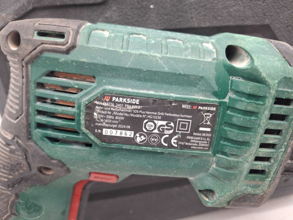 Młotowiertarka Parkside PBH 800 B1  800W