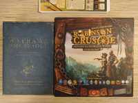 Gra planszowa Robinson Crusoe + dodatek HMS Beagle