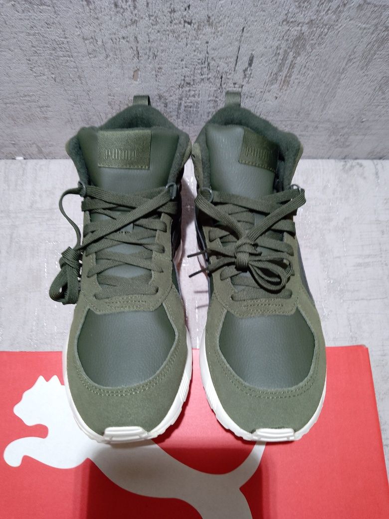 Кеды Puma Graviton Mid, кроссовки мужские утеплённые 42 размер