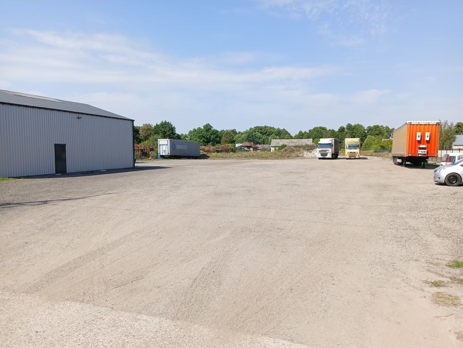 Wynajmę plac magazyn, baza TIR