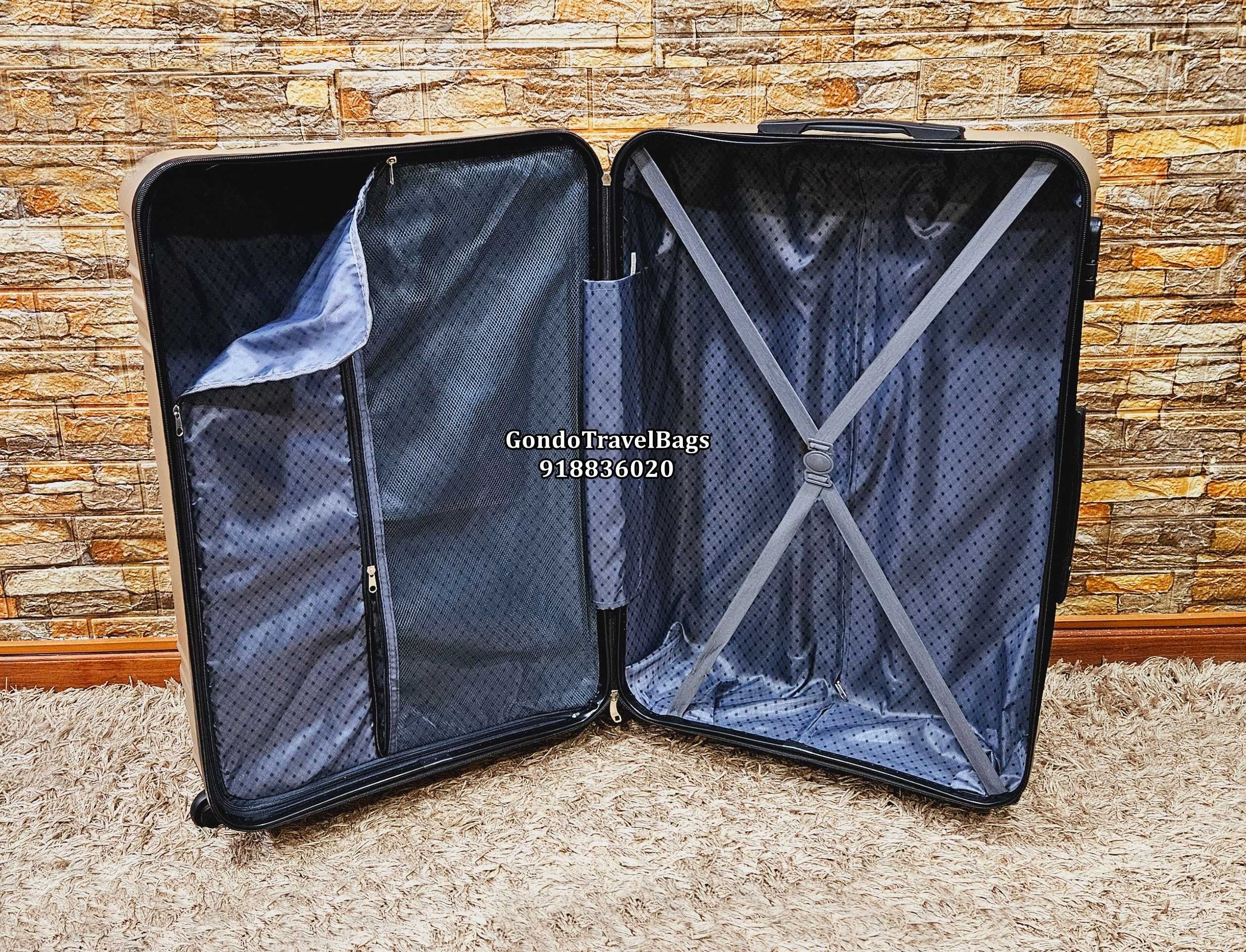 MALA GRANDE PORÃO 32Kg + MALA CABINE 8 a 10Kg NOVAS - Trolley Viagem