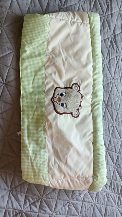 Ochraniacz na szczebelki do łóżeczka dla dziecka niemowlęcia 155x37