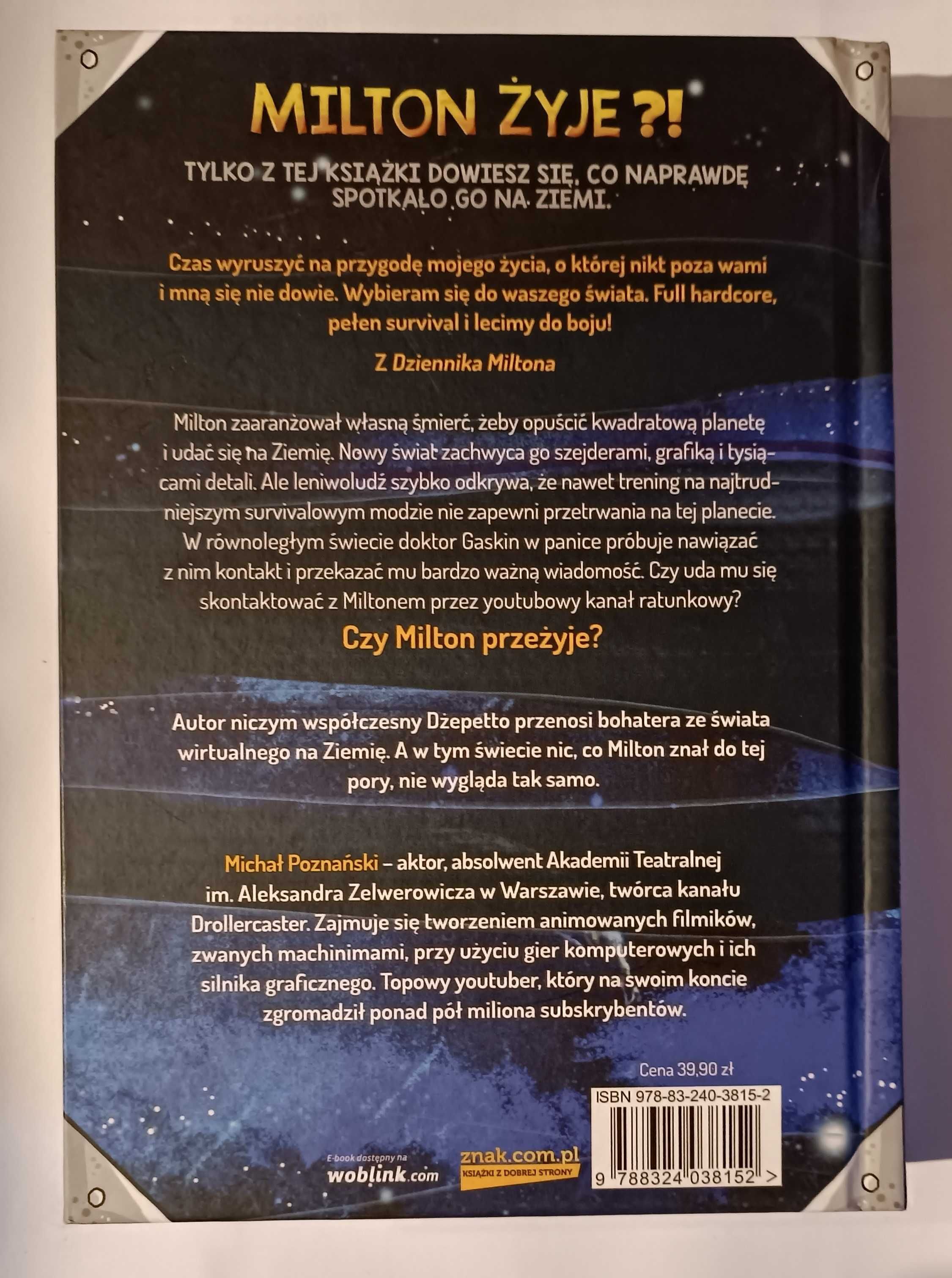 Dwa Światy Drollercaster Milton Żyje - Michał Poznański