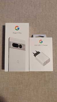 Google Pixel 7 Pro Biały Porcelain jak Nowy gwarancja + gratisy PL