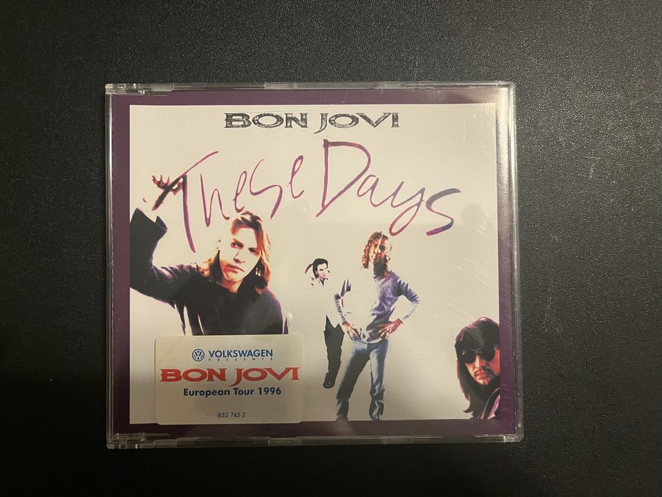 Bon Jovi These Days CD Volkswagen Presents European Tour 1996