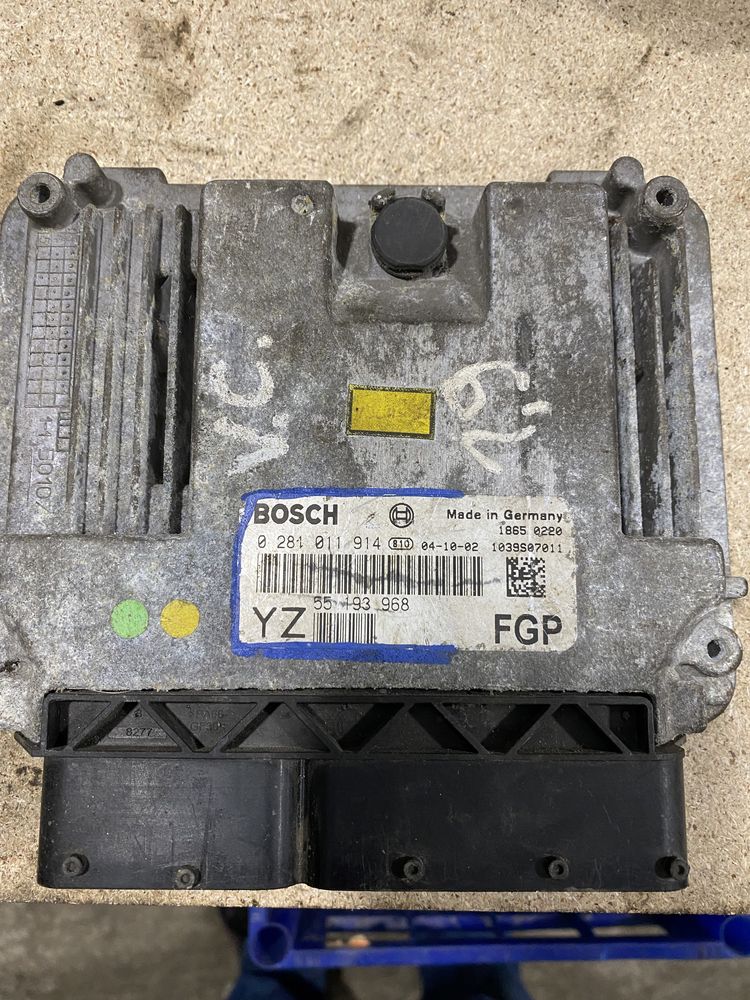 Блок управления двигателем Opel Vectra C 1.9 TDI