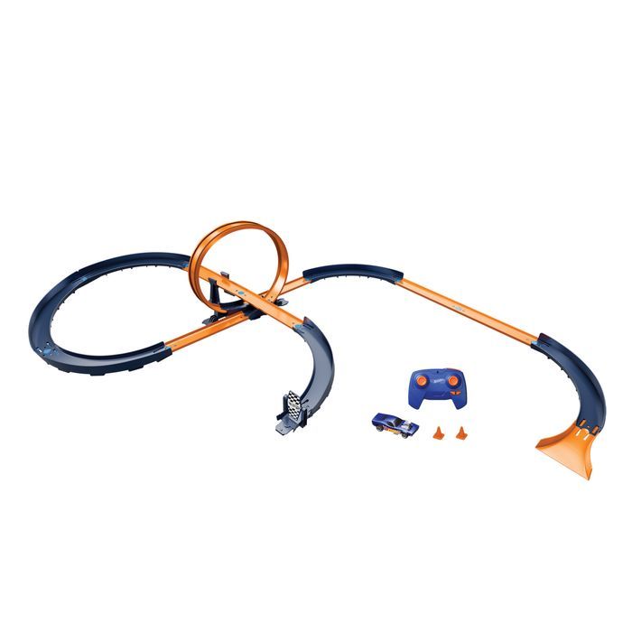 hot wheels wyzwanie prędkości tory zestaw torów + autko rc