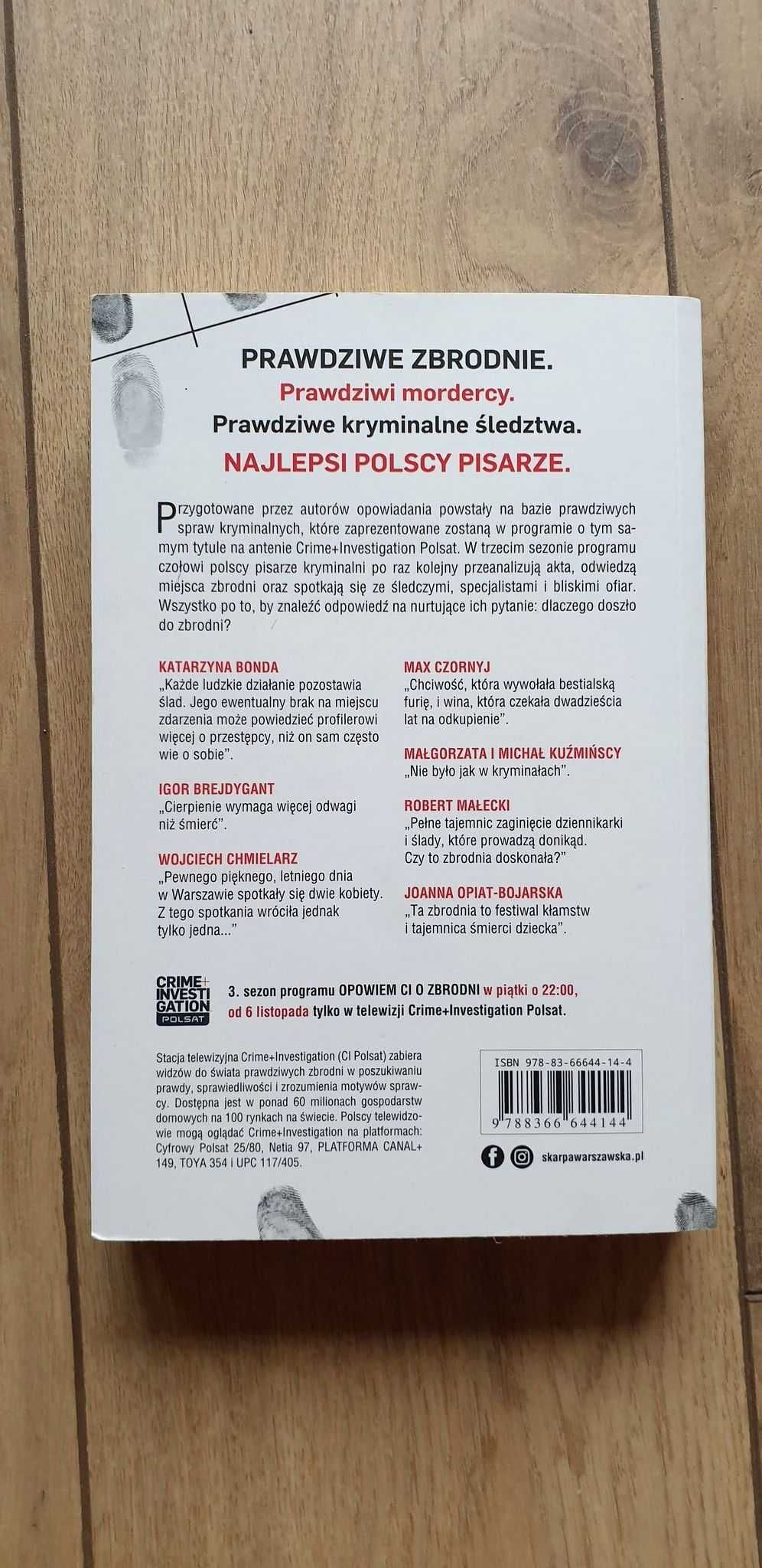 Opowiem Ci o zbrodni - książka
