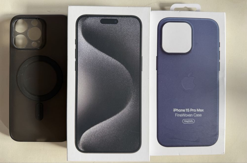 Iphone 15 Pro Max Black Titanium 256 GB