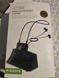 Słuchawki do TV dla seniora HT380 wireless headset system