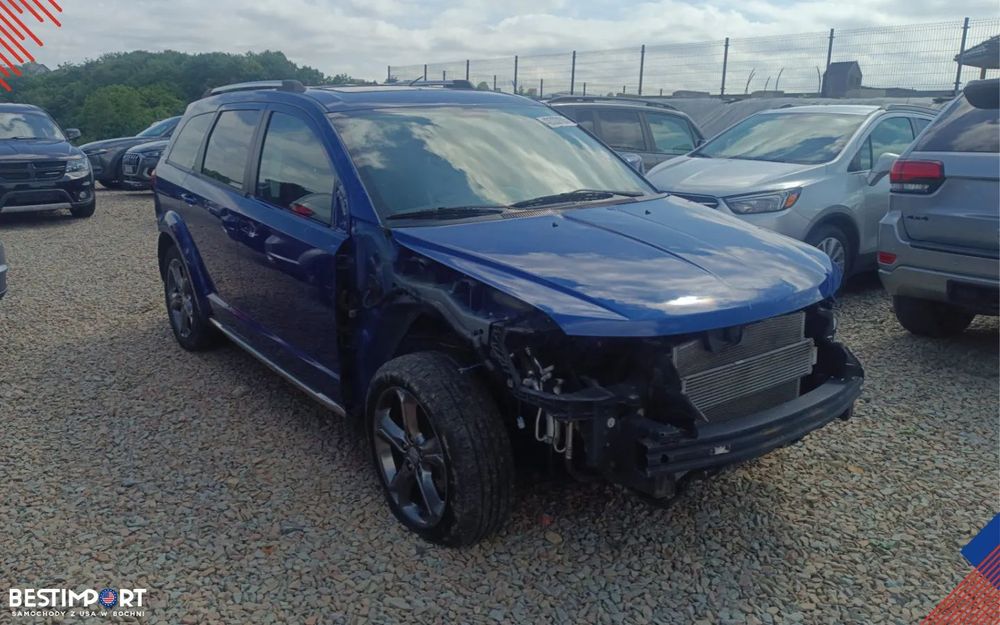 Dodge Journey Crossroad z 2015 roku 166 535 km | NIEBIESKI | od ręki w PL!